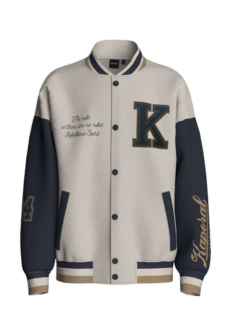 Blouson Kaporal Pour Garçon - Milio Bleu, 100% Polyester, Capuche Intégrée, Coupe Droite - Veste Sportwear Légère - 6