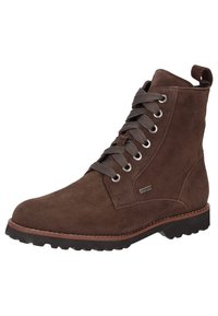 Sioux STIEFELETTE MERDIT - Stivaletti stringati - dunkelbraun