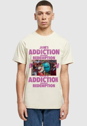 Print T-shirt - sand