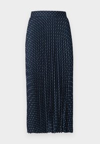 PLEATED SKIRT - Fustă în formă de A - evening blue