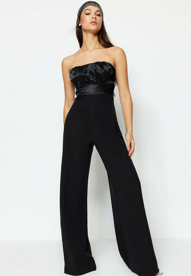 Trendyol OVERALLS Tuta jumpsuit black/nero Zalando.it