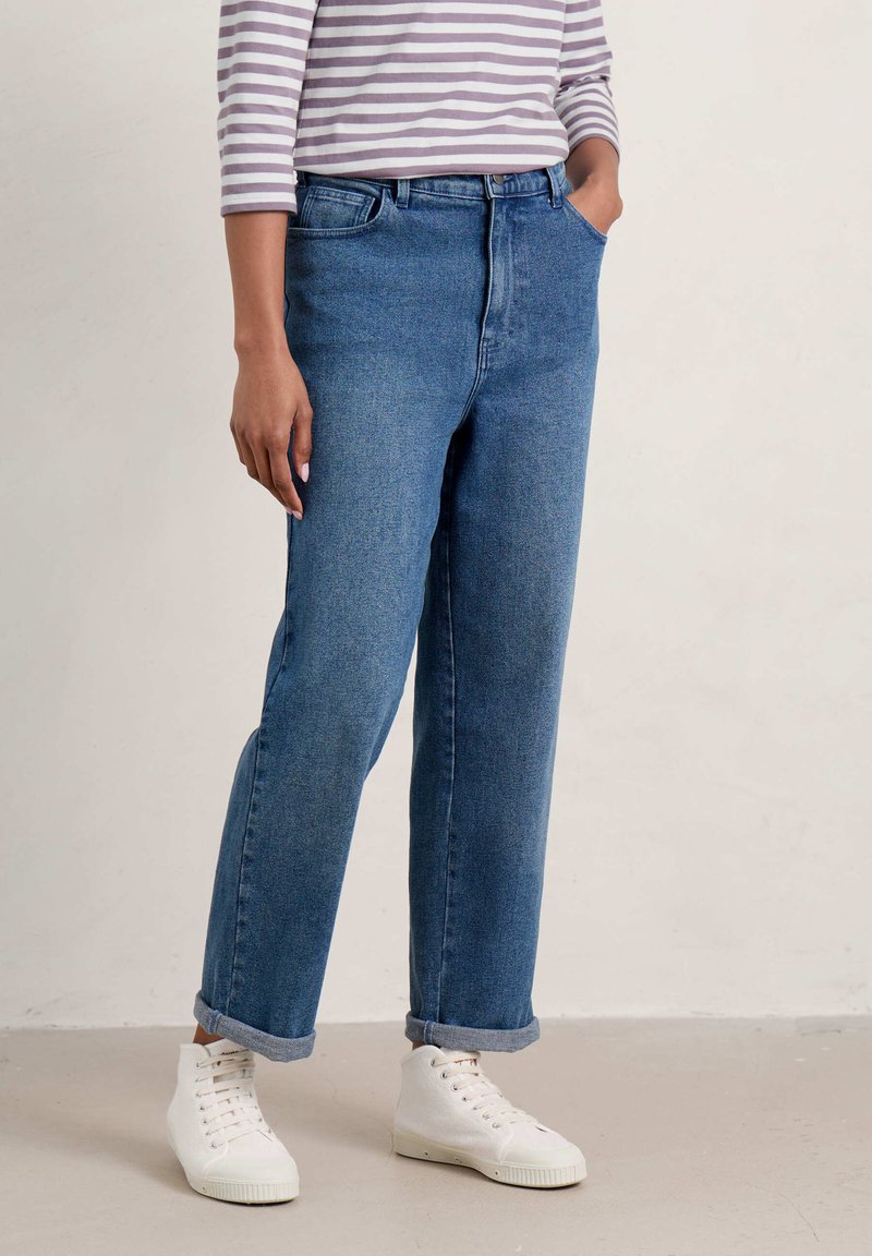 Seasalt Cornwall Jeans Tapered Fit mid wash tide/blue Zalando.de