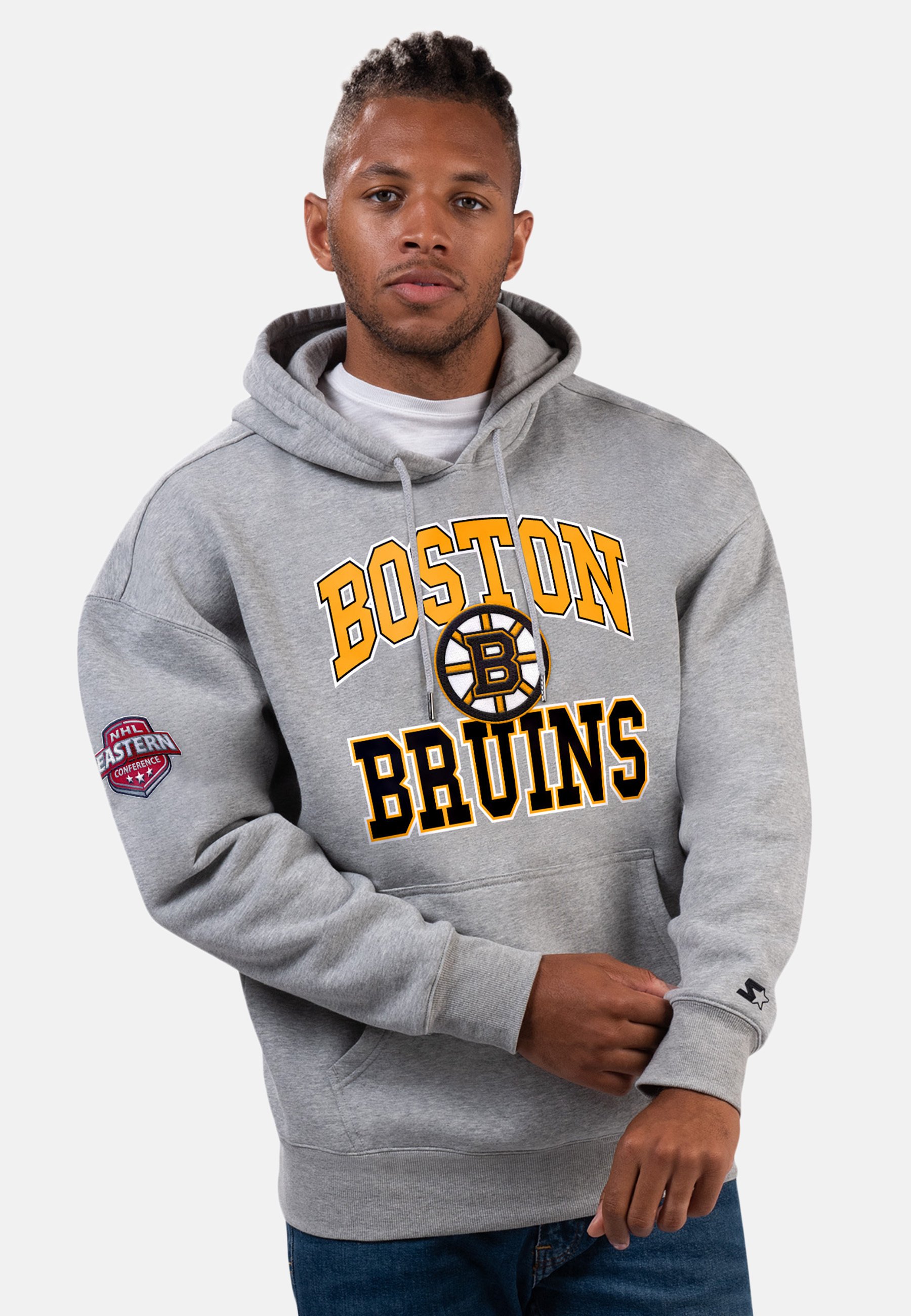 Starter NHL BOSTON BRUINS - Hoodie - grey - Zalando