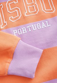Next RELAXED FIT HEAVYWEIGHT CITY GRAPHIC STRIPE CREW NECK  - Felpa - pink