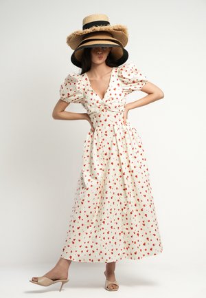 BIZUU, HALVI - Maxi-jurk - off-white