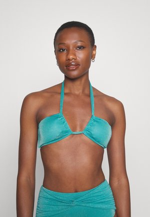 Esprit YALONG BEACH HALTERNECK BANDEAU REMOVABLE PAD - Gornji dio bikinija - teal blue