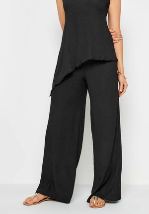 Long Tall Sally WIDE LEG - Bukser - black