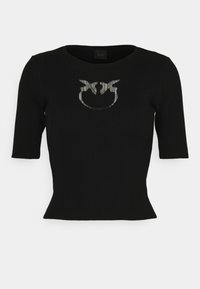 TRITONE MAGLIA - T-shirt med print - black