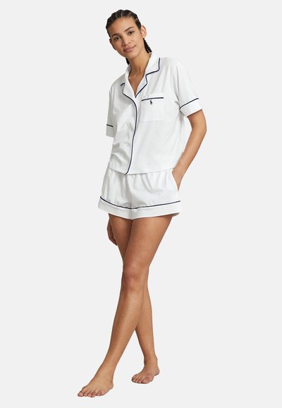 Polo Ralph Lauren SHORT SLEEVE SET - Pigiama - blanc