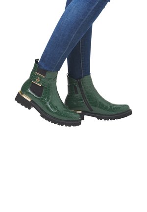 Remonte, Bottines à plateau - green