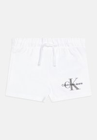 Calvin Klein Jeans - BABY MONOGRAM LOGO UNISEX - Shorts - bright white Miniatuurafbeelding 1
