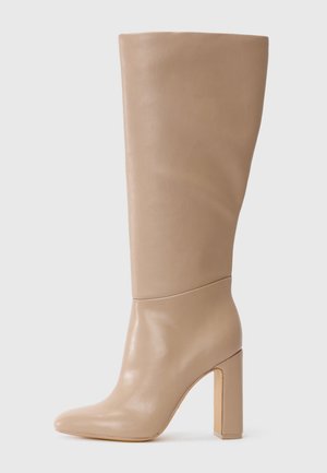 ALLY - Bottes à talons hauts - taupe