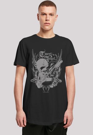 LOONEY TUNES TWEETY PIE ROCK - T-shirts med print - black