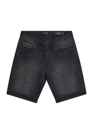 Antony Morato, DENIM SHORT RANDY SKINNY FIT IN STRETCH BLACK BLACK DENIM - Short en jean - black