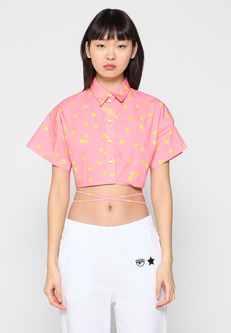 CHIARA FERRAGNI Blouse donkerroze CHIARA FERRAGNI Blouse donkerroze