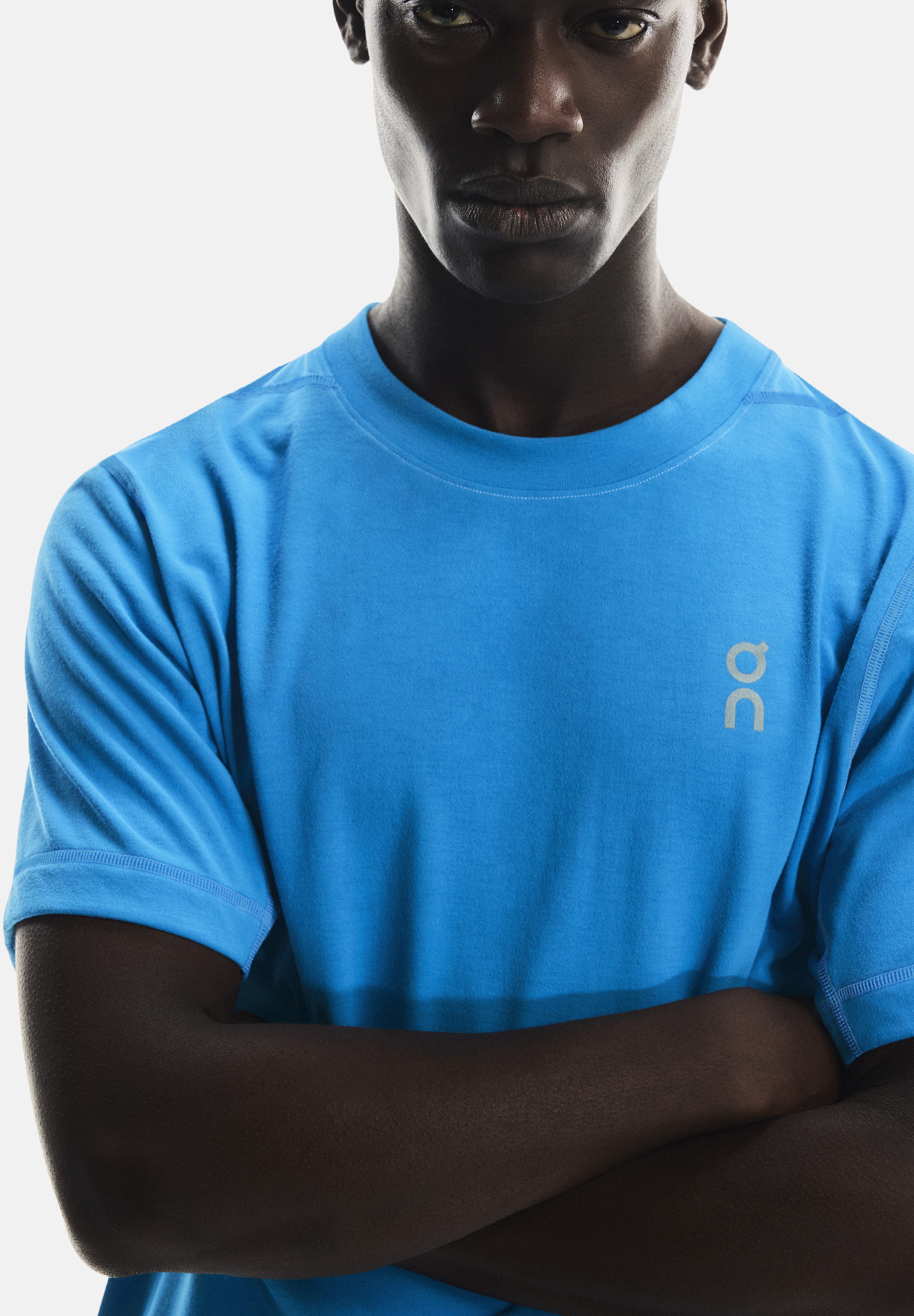 憧れの On - Koszulka sportowa/niebieski - Zalando.pl ウォーキング・ランニングウェア