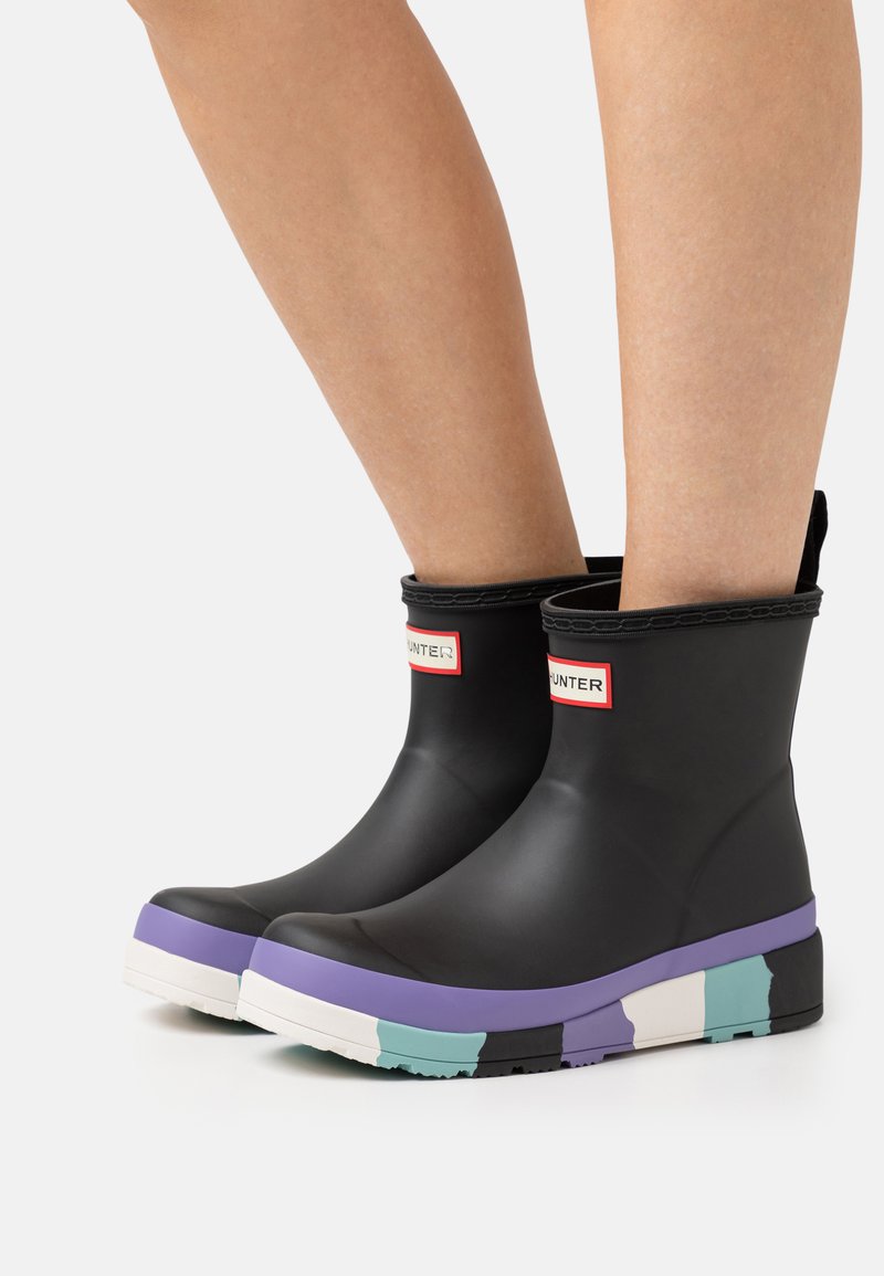 Hunter ORIGINAL PLAY SHORT STRIPED SOLE BOOT VEGAN Bottes en