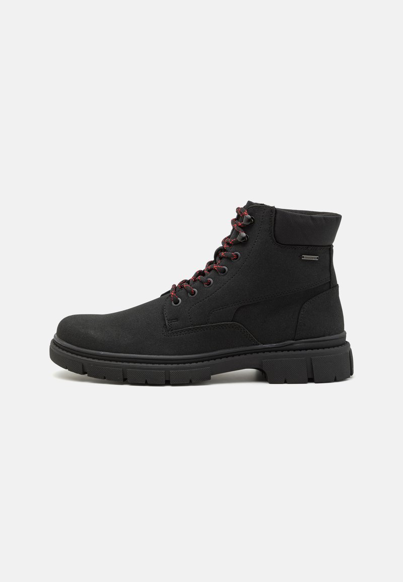 Pier One Bottines à lacets - black