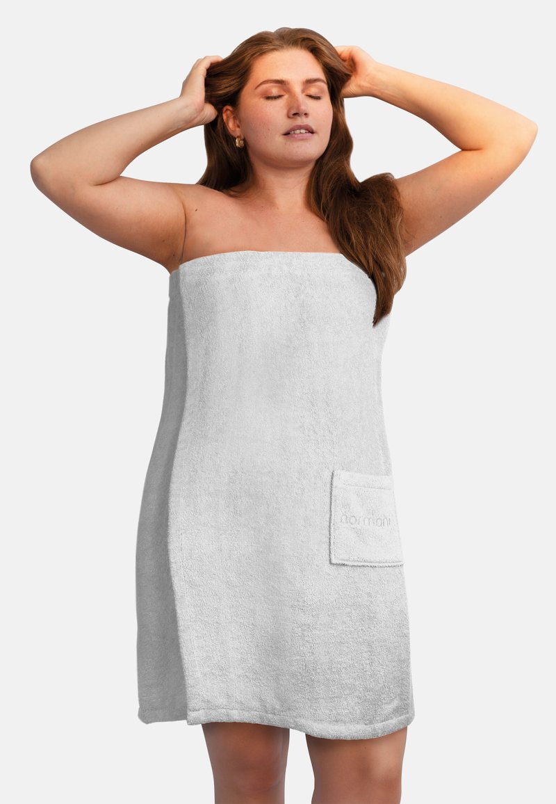 Normani SAUNA KILT EXTRA  - Bademantel - weiß