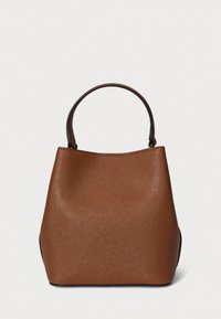 Lauren Ralph Lauren CROSSHATCH SMALL REESE BUCKET BAG - Borsa a mano - tan