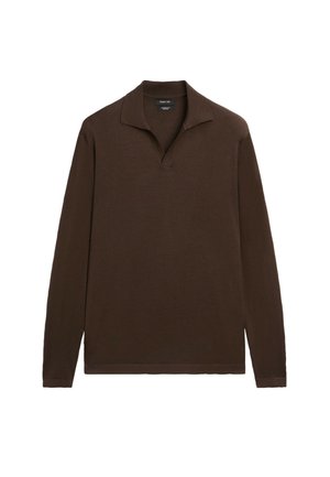 Massimo Dutti, Poloshirts - brown