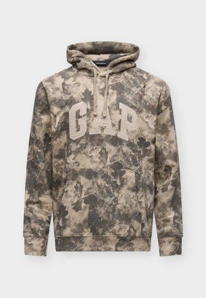GAP, CORE ARCH - Sweat à capuche - woodland camo