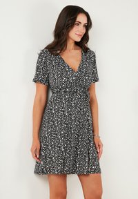 LELA Jerseyjurk - black