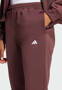adidas Sportswear FEELCOZY SET ciemnoczerwony