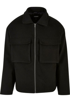 BIG POCKET - Light jacket - black