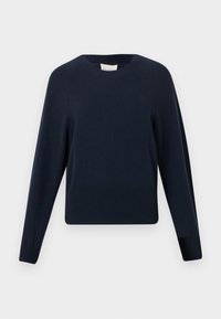 CREW NECK CROPPED - Jumper - dark night
