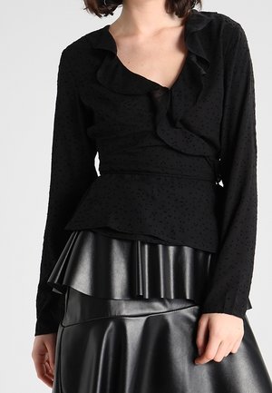 Bluse - black