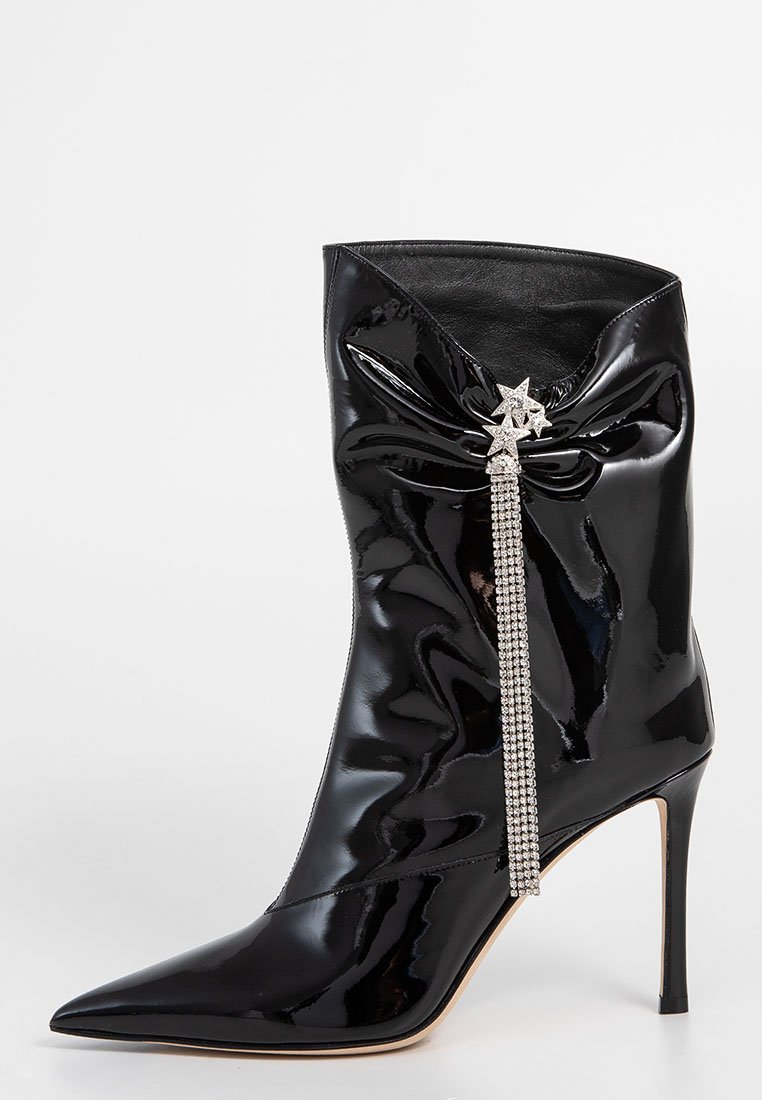 Jimmy Choo Enkellaarsjes met hoge hak zwart Jimmy Choo Enkellaarsjes met hoge hak zwart