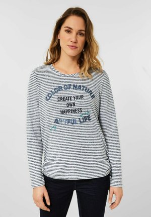 Long sleeved top - blau