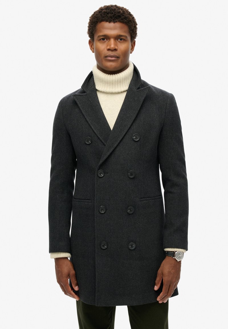 Superdry & Co THE MERCHANT STORE  - Korte frakker - black herringbone