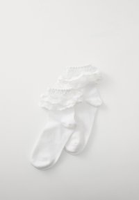 PCJOLINE SOCK 2 PACK - Nogavice - bright white