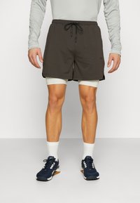 ICANIWILL STRIDE - 2-in-1-shortsit - charcoal
