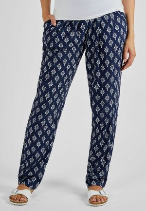 JoJo Maman Bébé BATIK MATERNITY - REGULAR FIT - Pantaloni - navy