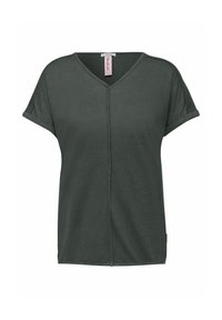 Cecil MIT SMOK-STRUKTUR - Camiseta Básica - Grau/gris
