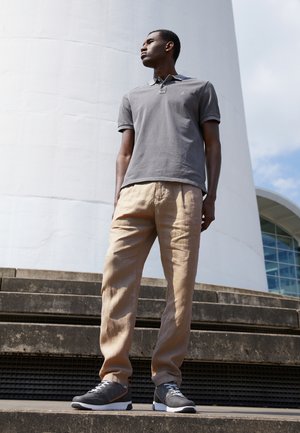 OSBY PLEATS - Housut - pure cashmere