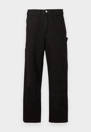 WOVEN PANTS - Παντελόνι - polo black
