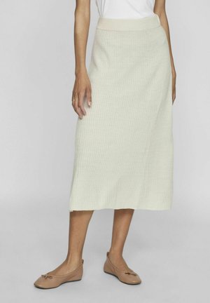 A-line skirt - super light natural melan