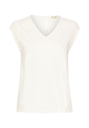 Cream CRHERMI - T-shirts print - snow white