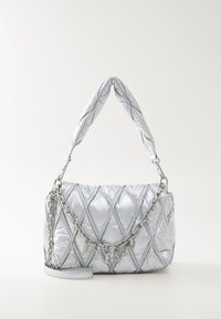 CHARM SHOULDER - Mala de mão - silver-coloured