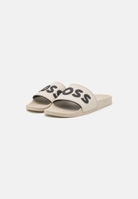BOSS KIRK UNISEX - Muiltjes - open white