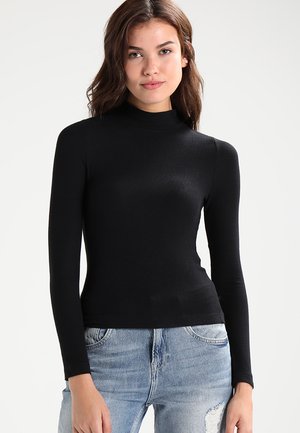 Urban Classics Langarmshirt - black