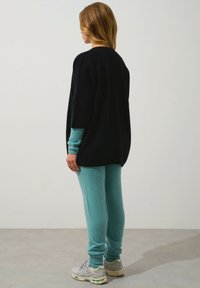 Authentic Cashmere MENDIP OPEN 3/4 SLEEVES - Vest - black