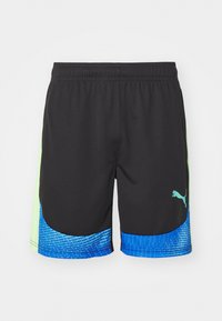 INDIVIDUALFINAL SHORTS - Short de sport - black/fizzy apple