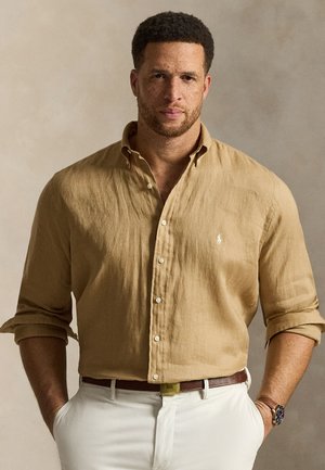 Polo Ralph Lauren Big & Tall LINEN SHIRT - Πουκάμισο - cafe tan