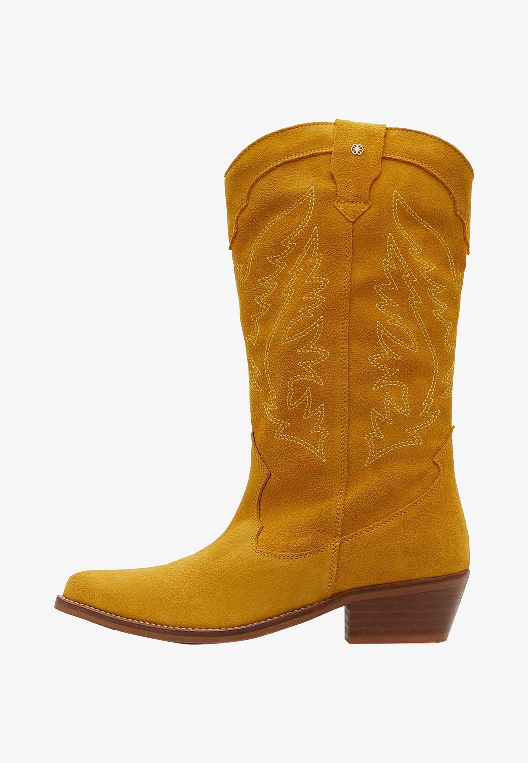 Mustard cowboy boots Clearance