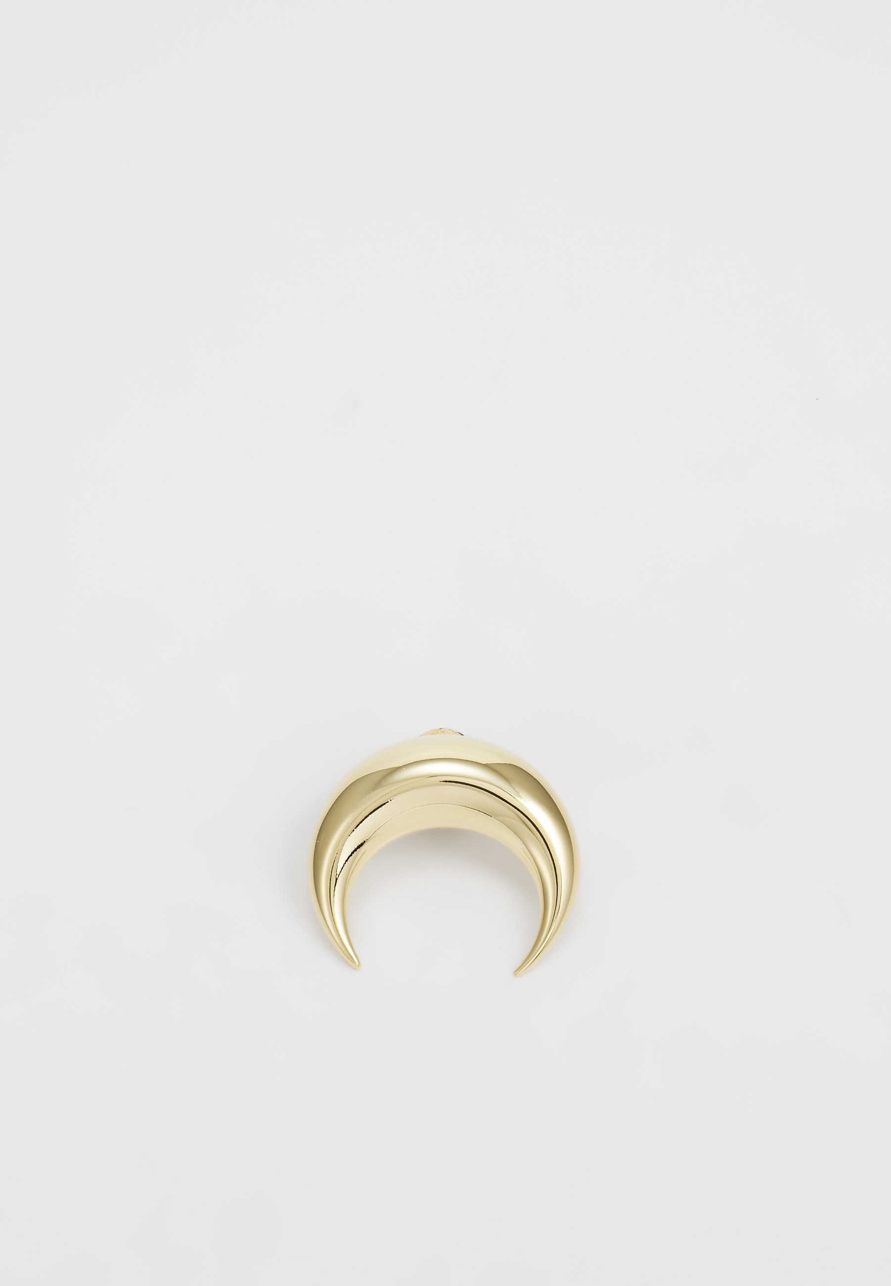 MARINE SERRE STUD EARRING UNISEX Einzelner Ohrring shiny gold